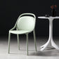 Modern Style Stackable Chairs Dining Armless Chairs with Plastic Legs for Kitchen Clearhalo ' kitchen&dining_furn' 'Dining Chairs' 'Dining Tables & Seating' 'dining_chair' 'furn' 'furn_dining_chair' 'Furniture' 'furniture_dining_chair' 'Kitchen & Dining Furniture' 'kitchen' 1200x1200_ab541934-6fd5-4b94-b382-db61664c3b6c