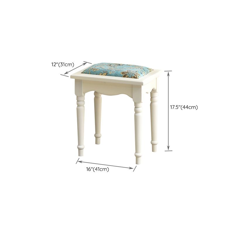 17.72 "brede ijdelheidsset met laden massief houten make-up ijdelheid