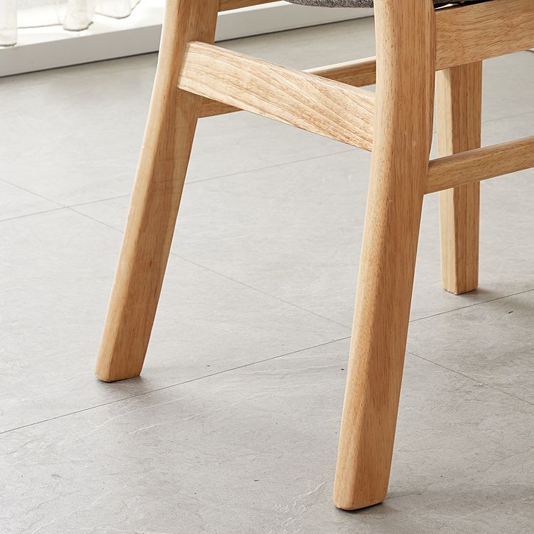 Wooden Modern Dining Side Chair with Cushion Open Back Dining Side Chair for Kitchen Clearhalo ' kitchen&dining_furn' 'Dining Chairs' 'Dining Tables & Seating' 'dining_chair' 'furn' 'furn_dining_chair' 'Furniture' 'furniture_dining_chair' 'Kitchen & Dining Furniture' 'kitchen' 1200x1200_ab5e209b-fd99-4ee3-81cc-f8048fef835d