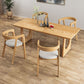 Modern 1/2/4/5/6/7 Pieces Dining Set Rectangle Dining Table Set with Wood Chairs Clearhalo 'Dining Room Sets' 'Dining Tables & Seating' 'dining_room_set' 'furn' 'furn_dining_room_set' 'Furniture' 'furniture_dining_room_set' 'Kitchen & Dining Furniture' 'kitchen&dining_furn' 'kitchen' 1200x1200_ab5e6282-adac-44c5-8029-3c9d207ad123