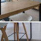 Industrial Beige Pine Bar Dining Table Rectangle Indoor Bistro Table with Double Pedestal Clearhalo 'Bar Furniture' 'Bar Tables' 'bar_tables' 'furn' 'furn_bar_tables' 'Furniture' 'furniture_bar_tables' 'Kitchen & Dining Furniture' 'kitchen&dining_furn' 'kitchen' 1200x1200_ab5f1e39-1fcd-4076-bfe8-fb9b182eaa3d