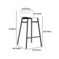 Modern Irregular Pub Table Set 1/3 Pieces Wooden Counter Table with High Stools Clearhalo 'Bar Furniture' 'furn' 'furn_home_bar_bar_sets' 'Furniture' 'Home Bars & Bar Sets' 'home_bar_bar_sets' 'Kitchen & Dining Furniture' 1200x1200_ab6306f6-3c99-427e-a68e-87d820688b70