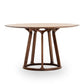 Round Wood Dining Table Reclaimed Pine Table in Brown with Wooden Pedestal Clearhalo ' dining_table' 'Dining Tables & Seating' 'Dining Tables' 'furn' 'furn_dining_table' 'Furniture' 'furniture_dining_table' 'Kitchen & Dining Furniture' 'kitchen&dining_furn' 'kitchen' 'kitchen_dining_table' 1200x1200_ab6435f7-9fbc-40bd-9c14-511c95224233