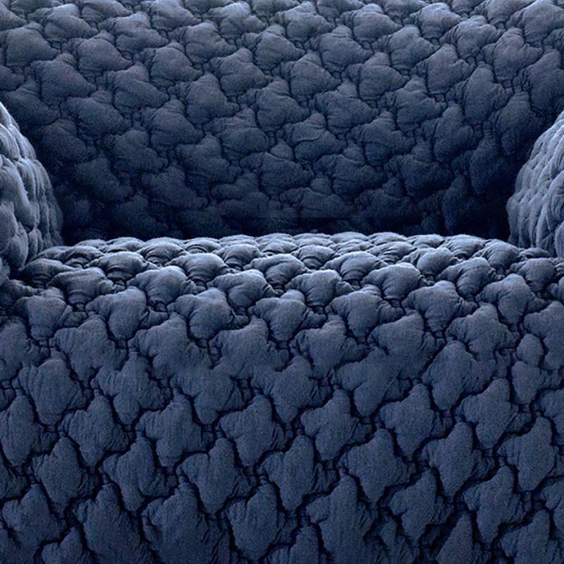 33" High Cotton Contemporary Round Arm Sofa with Tight Back for Apartment, Living Room Clearhalo 'furn' 'furn_sofas' 'Furniture' 'furniture_sofas' 'kitchen' 'kitchen_sofas' 'Living Room Furniture' 'Sofa' 'sofas' 1200x1200_ab6503eb-03f9-4eff-8abe-593bfedcf71a