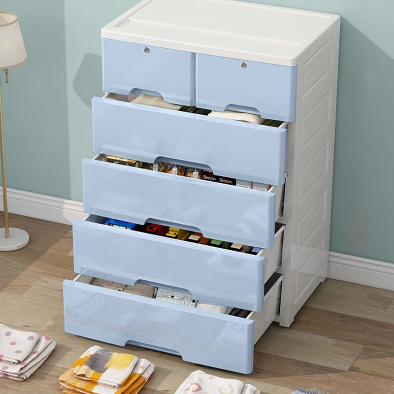 Zeitgenössischer Lagerschrank mit Beinen Plastikgarderobe Schrank