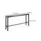Wood Brown Bistro Accent Dining Table Industrial Rectangle Trestle Pub Table Clearhalo 'Bar Furniture' 'Bar Tables' 'bar_tables' 'furn' 'furn_bar_tables' 'Furniture' 'furniture_bar_tables' 'Kitchen & Dining Furniture' 1200x1200_ab681610-ebd8-4e19-9ddb-dee416be7c68