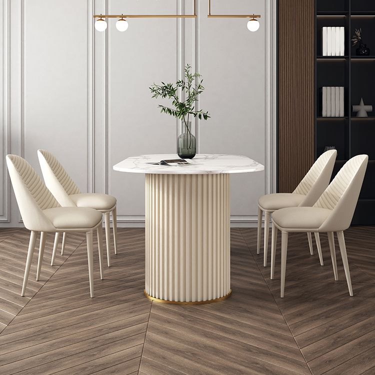 Traditional Luxury Dining Table Oval Double Pedestal Dining Site Table for Dining Room Clearhalo ' dining_table' 'Dining Tables & Seating' 'Dining Tables' 'furn' 'furn_dining_table' 'Furniture' 'furniture_dining_table' 'Kitchen & Dining Furniture' 'kitchen&dining_furn' 'kitchen' 'kitchen_dining_table' 1200x1200_ab702c9d-ba53-43de-8d47-a7a58a73165b