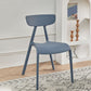 Nordic Open Back Side Chair Plastic Indoor Armless Chair for Dining Room Clearhalo 'Dining Chairs' 'Dining Tables & Seating' 'dining_chair' 'furn' 'furn_dining_chair' 'Furniture' 'Kitchen & Dining Furniture' 1200x1200_ab7259cf-099b-432e-b94e-22710f1c1a4c