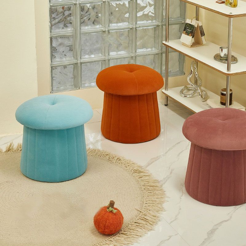 Modern Multi Colors Pouf Round Resistant Pouf for Drawing Room Clearhalo 'furn' 'furn_ottomans_poufs' 'Furniture' 'Living Room Furniture' 'Ottomans & Poufs' 'ottomans_poufs' 1200x1200_ab72795c-7130-4706-8c35-447225795cd6