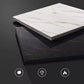 Luxurious Bar Table 42-inch Height White Stone Top and Iron Base Bistro Table Clearhalo 'Bar Furniture' 'Bar Tables' 'bar_tables' 'furn' 'furn_bar_tables' 'Furniture' 'furniture_bar_tables' 'Kitchen & Dining Furniture' 1200x1200_ab75cc73-69cf-4c43-997a-0f52c38760f2