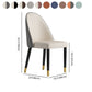 Scandinavian Style Dining Chair Wood Dining Room Armless Cushioned Parsons Chair (Set of 2) Clearhalo ' kitchen&dining_furn' 'Dining Chairs' 'Dining Tables & Seating' 'dining_chair' 'furn' 'furn_dining_chair' 'Furniture' 'furniture_dining_chair' 'Kitchen & Dining Furniture' 'kitchen' 1200x1200_ab768e23-a807-44f0-b4d3-2f1544f3ff05