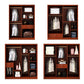Wooden Sliding Doors Armoire Traditional Home Storage Cabinet Clearhalo 'Armoires & Wardrobes' 'armoires_wardrobes' 'Bedroom Furniture' 'furn' 'furn_armoires_wardrobes' 'Furniture' 1200x1200_ab809cd0-7dba-4547-9267-08e83bfc9225