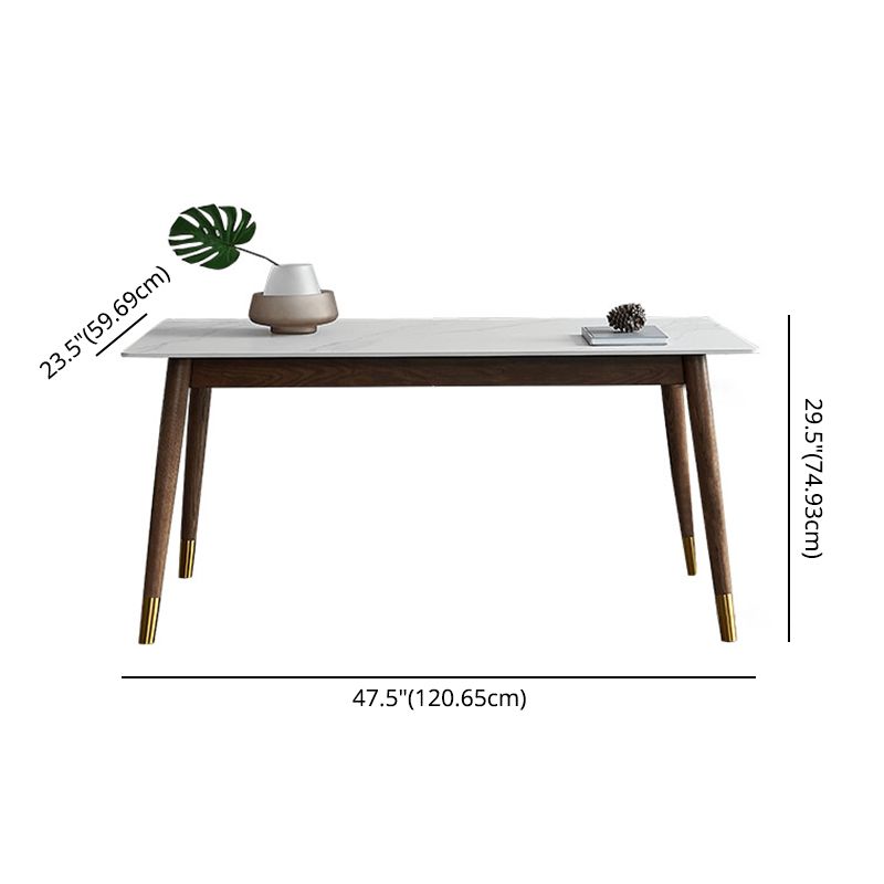 Modern Standard Sintered Stone Top Dining Room Set of Rectangle Shape for Kitchen Table Set Clearhalo 'Dining Room Sets' 'Dining Tables & Seating' 'dining_room_set' 'furn' 'furn_dining_room_set' 'Furniture' 'furniture_dining_room_set' 'Kitchen & Dining Furniture' 'kitchen&dining_furn' 'kitchen' 1200x1200_ab8180b8-2a47-4eec-9975-b9230ad97cf8