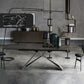 Rectangle Dining Table Industrial Stone Top Dining Table with Stainless Steel Base Clearhalo 'Dining Tables & Seating' 'Dining Tables' 'dining_table' 'furn' 'furn_dining_table' 'Furniture' 'furniture_dining_table' 'Kitchen & Dining Furniture' 'kitchen' 'kitchen_dining_table' 1200x1200_ab8474a0-f9b9-48eb-a8ea-efbaa919bd6e
