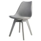 Glam Style Plastic Dining Armless Chair Upholstered Solid Back Side Chairs for Home Use Clearhalo ' kitchen&dining_furn' 'Dining Chairs' 'Dining Tables & Seating' 'dining_chair' 'Furniture' 'furniture_dining_chair' 'Kitchen & Dining Furniture' 'kitchen' 1200x1200_ab850319-9218-45b9-a1a0-859dbc301fbb