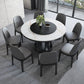 Modern Sintered Stone Table Pedestal Dining Table for Dining Room