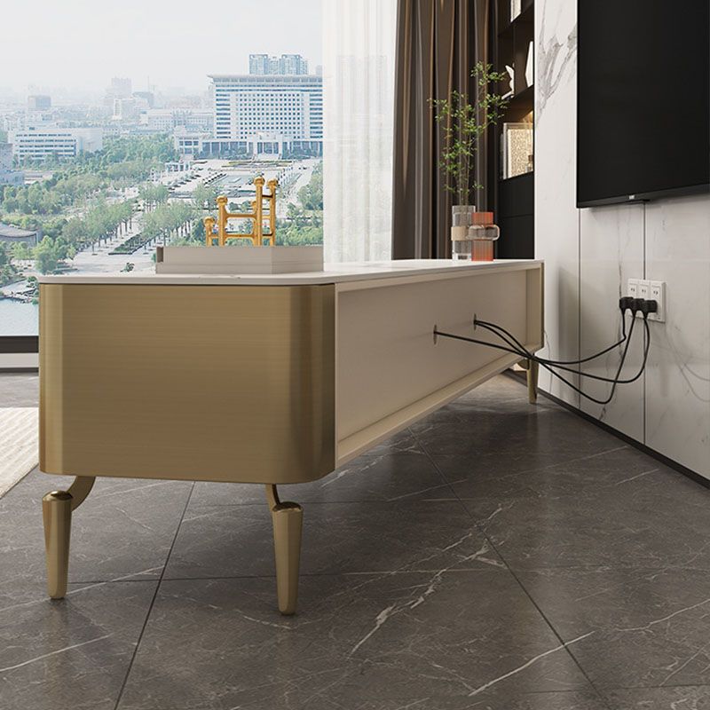 Stone TV Stand Console Enclosed Storage TV Media Stand with Drawers Clearhalo 'furn' 'furn_tv_stands_entertainment_centers' 'Furniture' 'Living Room Furniture' 'TV Stands & Entertainment Centers' 'TV Stands & Media Storage Furniture' 'tv_stands_entertainment_centers' 1200x1200_ab894a58-271d-4dc2-9ac9-c1c9a70e37c8