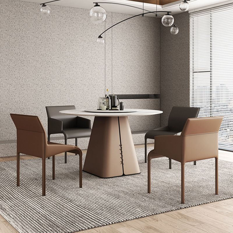 Modern 1/3/5 Pieces Dining Set Rectangle White Dining Table Set for Home Use Clearhalo 'Dining Room Sets' 'Dining Tables & Seating' 'dining_room_set' 'furn' 'furn_dining_room_set' 'Furniture' 'furniture_dining_room_set' 'Kitchen & Dining Furniture' 1200x1200_ab8b5c92-e7cd-4b57-948b-934c87fd622b