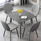 Metal Industrial Dinette Table Sintered Stone Top Table with 4 Legs Clearhalo ' dining_table' 'Dining Tables & Seating' 'Dining Tables' 'furn' 'furn_dining_table' 'Furniture' 'furniture_dining_table' 'Kitchen & Dining Furniture' 'kitchen&dining_furn' 'kitchen' 'kitchen_dining_table' 1200x1200_ab8ed1de-bf01-4b9d-966e-232ec74d7bfe