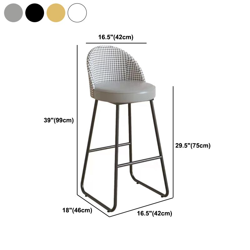 Industrial Round Bar Table Set 1/2/3 Pieces Stone Counter Table with Solid Back Stools Clearhalo 'Bar Furniture' 'furn' 'furn_home_bar_bar_sets' 'Furniture' 'Home Bars & Bar Sets' 'home_bar_bar_sets' 'Kitchen & Dining Furniture' 1200x1200_ab8f9054-7b01-4db7-82b3-cadb4273c4bc
