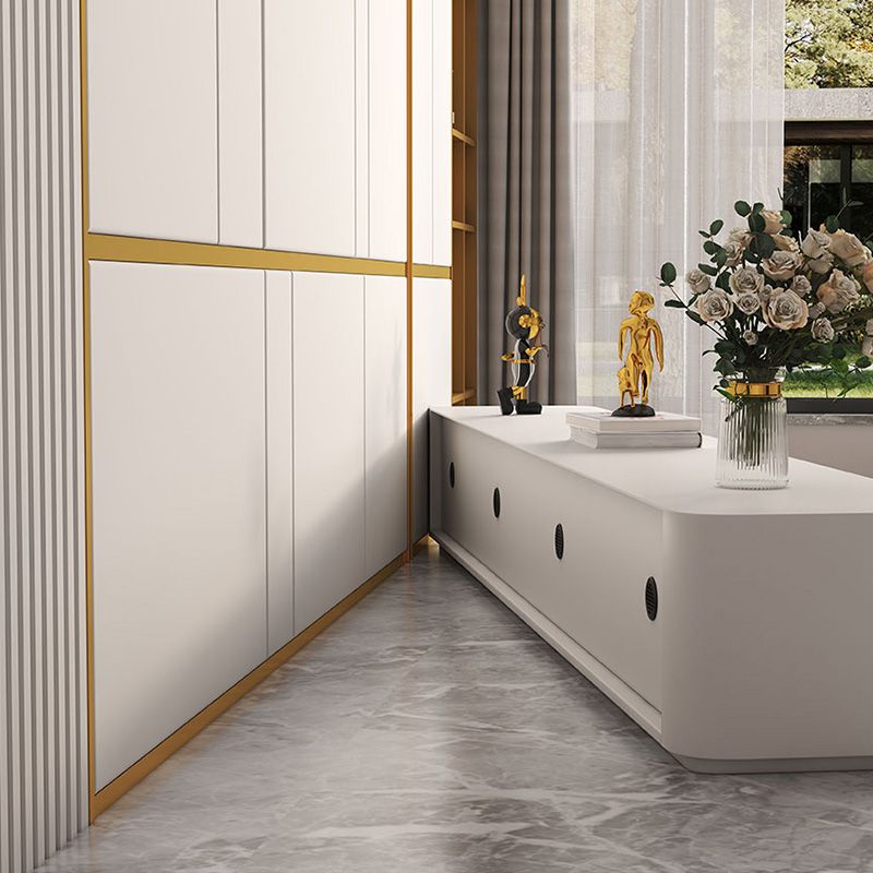 Contemporary TV Console Wood Media Console Enclosed Storage Console with Drawers Clearhalo 'furn' 'furn_tv_stands_entertainment_centers' 'Furniture' 'Living Room Furniture' 'TV Stands & Entertainment Centers' 'TV Stands & Media Storage Furniture' 'tv_stands_entertainment_centers' 1200x1200_ab976941-ed71-4754-8c3b-388c295bdead