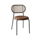 Contemporary Indoor-Outdoor Side Chair Upholstered Armless Dining Chairs