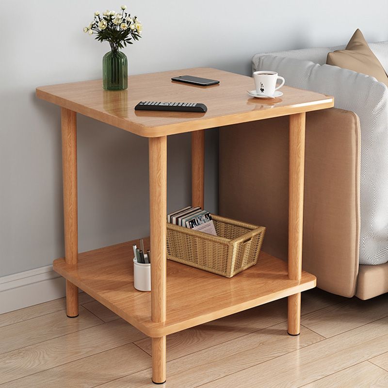 Tavolo da goccia laterale in stile contemporaneo in stile tavolo accento laterale