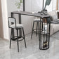 Modern Sintered Stone Bistro Bar Table Metal Base Bar Table with Storage for Home Clearhalo 'Bar Furniture' 'Bar Tables' 'bar_tables' 'furn' 'furn_bar_tables' 'Furniture' 'Kitchen & Dining Furniture' 1200x1200_aba1f691-7c1f-4d0a-a7f9-a5966b7f8237