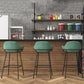 Modern Style Backrest Arm Counter Stool with Metal Base and Leather Cushion Clearhalo 'Bar Furniture' 'Bar Stools' 'bar_stools' 'furn' 'furn_bar_stools' 'Furniture' 'Kitchen & Dining Furniture' 1200x1200_aba2fe80-a79d-4b87-8f5f-617408a28949