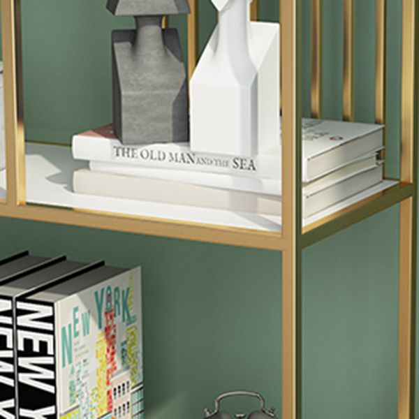 Nordic Metal Storage Bookshelf Rectangle Bookcase for Home Office Clearhalo 'Bookcases' 'furn' 'furn_bookcases' 'Furniture' 'Office Furniture' 1200x1200_aba44c68-c081-4468-acc0-5370f3681795