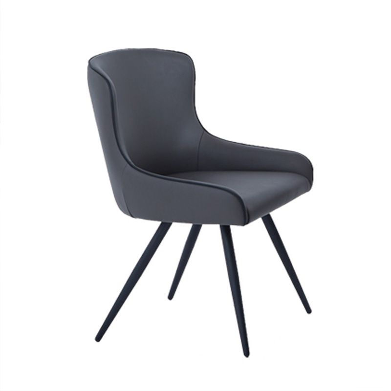 Contemporary Arm Chair Wingback Dining Room Chair for Indoor Clearhalo 'Dining Chairs' 'Dining Tables & Seating' 'dining_chair' 'furn' 'furn_dining_chair' 'Furniture' 'Kitchen & Dining Furniture' 1200x1200_aba7bae7-bf57-414f-8344-2afbcc69964b