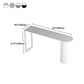 Contemporary Style Rectangle Bar Counter Table Dining Sintered Stone Table for Kitchen Clearhalo 'Bar Furniture' 'Bar Tables' 'bar_tables' 'furn' 'furn_bar_tables' 'Furniture' 'furniture_bar_tables' 'Kitchen & Dining Furniture' 1200x1200_aba7efe9-6b17-459b-8ef2-37140940e373