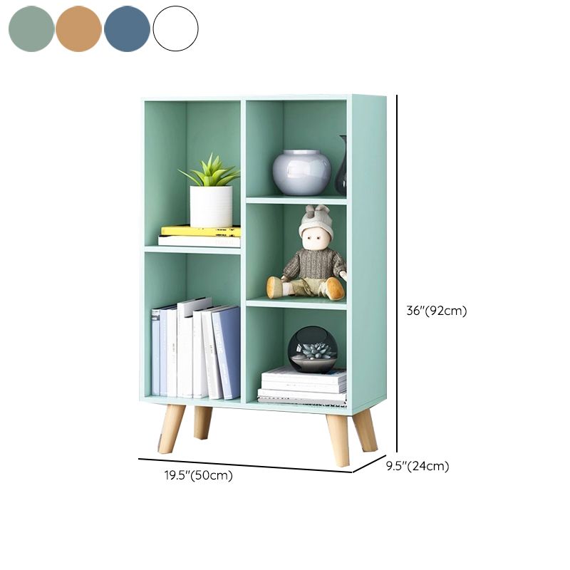 Standard Engineered Wood Bookcase Contemporary Closed Back Bookshelf Clearhalo 'Bookcases' 'furn' 'furn_bookcases' 'Furniture' 'Office Furniture' 1200x1200_abb753c8-da88-43df-baff-41c6b14275fc