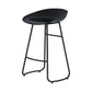 Modern Milk Tea Shop Low Back Stool Matte Finish Plastic Barstool Clearhalo 'Bar Furniture' 'Bar Stools' 'bar_stools' 'Furniture' 'furniture_bar_stools' 'Kitchen & Dining Furniture' 1200x1200_abb7fb41-07f9-4434-ba3b-0564613e11fd