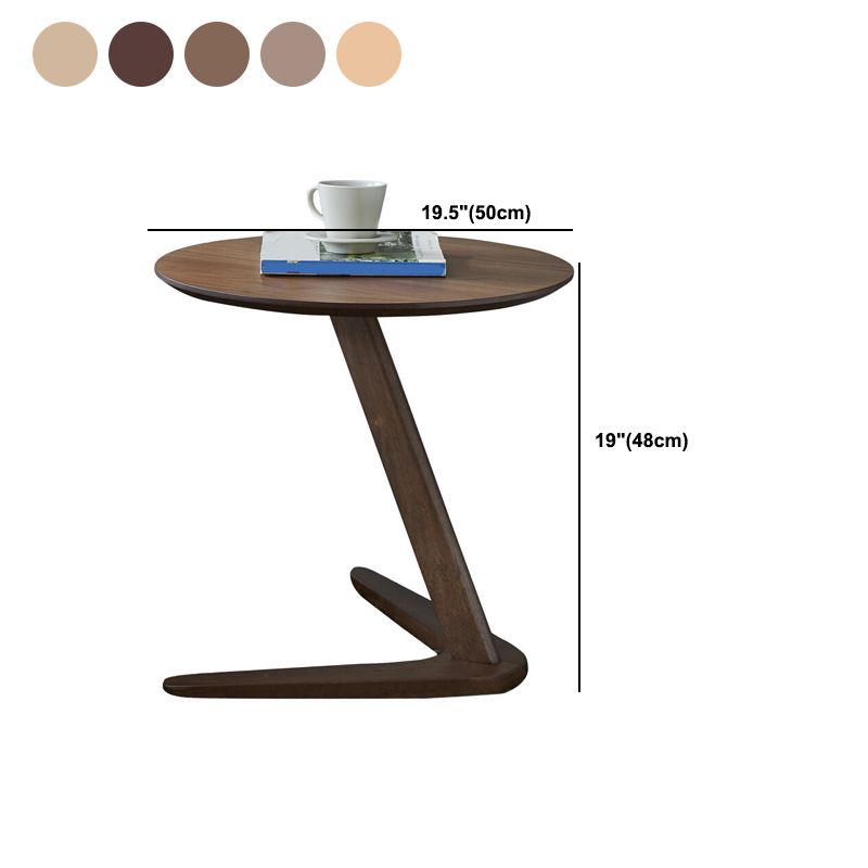 19.69 inch Wide Scandinavian Sofa Side Accent Table Solid Wood Side End Table Clearhalo 'Coffee & Accent Tables' 'End & Side Tables' 'end_side_tables' 'furn' 'furn_end_side_tables' 'Furniture' 'Living Room Furniture' 1200x1200_abbcc936-e16a-4b1b-a1d6-bb44f79c0856