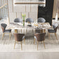 Scandinavian Style 1/3/4/5/6/7/8/9 Pieces Furniture Rectangle Sintered Stone Dining Set Clearhalo 'Dining Room Sets' 'Dining Tables & Seating' 'dining_room_set' 'furn' 'furn_dining_room_set' 'Furniture' 'furniture_dining_room_set' 'Kitchen & Dining Furniture' 'kitchen&dining_furn' 'kitchen' 1200x1200_abbd1ed4-a922-48a1-bf56-8f7fad04a858