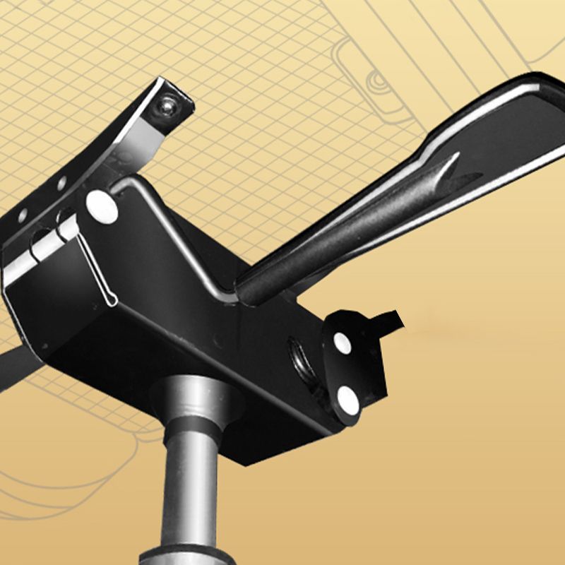 Modern Leather Executive Chair verstelbare Swivel Burey Chair met voetsteun