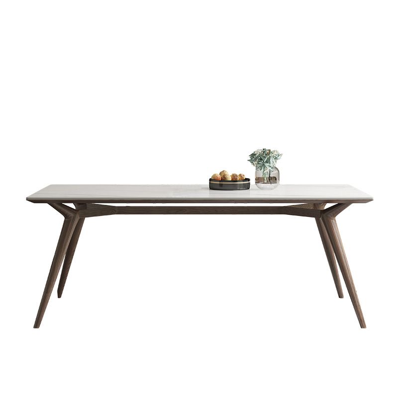 Moderne stijl meubels rechthoek stenen eetkamertafel voor keuken