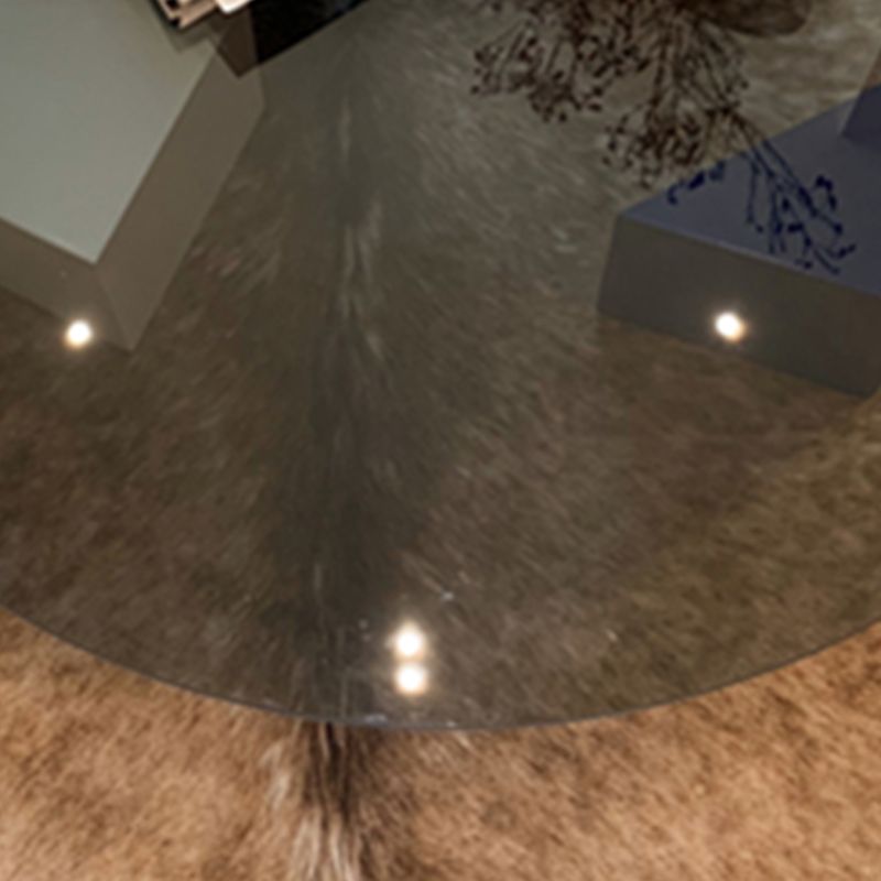 8.6"H Contemporary Coffee Table Glass Top Coffee Cocktail Table Clearhalo 'Coffee & Accent Tables' 'Coffee Tables' 'coffee_tables' 'furn' 'furn_coffee_tables' 'Furniture' 'Living Room Furniture' 1200x1200_abc3732f-b983-42dc-8e45-b9a3421f8b73