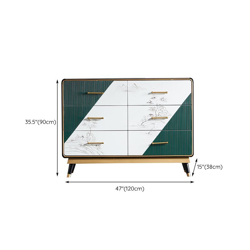 Stone Storage Chest Modern Storage Chest Dresser with 3/5/6 Drawers Clearhalo 'Bedroom Furniture' 'Dressers & Chests' 'dressers_chests' 'furn' 'furn_dressers_chests' 'Furniture' 1200x1200_abc5b71a-20b5-4118-9587-7f6f071a6deb
