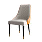Glam Style Parsons Side Chair Leather Indoor Dining Chair with Wooden Base Clearhalo 'Dining Chairs' 'Dining Tables & Seating' 'dining_chair' 'furn' 'furn_dining_chair' 'Furniture' 'Kitchen & Dining Furniture' 1200x1200_abc8ab9e-cffc-4891-a376-0098ba17aed7