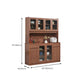 Contemporary Dining Hutch Wood Glass Doors Storage Cabinet for Dining Room Clearhalo 'Display & China Cabinets' 'display_china_cabinets' 'furn' 'furn_display_china_cabinets' 'Furniture' 'Kitchen & Dining Furniture' 1200x1200_abc8c53a-3c92-4d99-8e72-15455af2cbc7