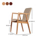 Arm Dining Chairs Modern Solid Wood Side Chairs for Dining Room Clearhalo 'Dining Chairs' 'Dining Tables & Seating' 'dining_chair' 'furn' 'furn_dining_chair' 'Furniture' 'furniture_dining_chair' 'Kitchen & Dining Furniture' 1200x1200_abcc629d-f9a5-479a-ae9b-3aeaacb7d2a2