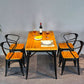 Rectangle Black Base Dining Table Industrial Wood Table for Bar Clearhalo 'Dining Tables & Seating' 'Dining Tables' 'dining_table' 'furn' 'furn_dining_table' 'Furniture' 'Kitchen & Dining Furniture' 1200x1200_abcc778e-9fe1-476b-ab83-438a1393c7c9