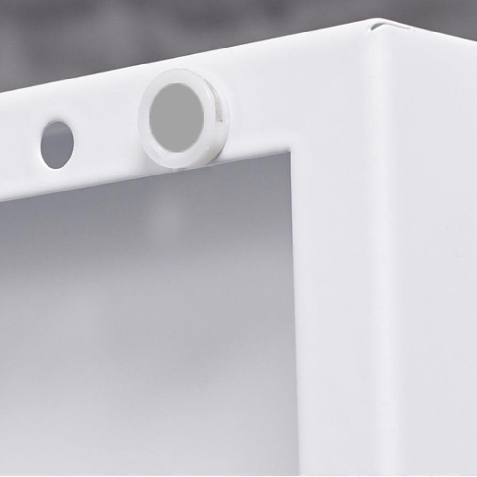 Gabinete contemporáneo de estantes de almacenamiento de acero Archivo con ruedas