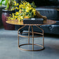 Mid-Century Modern Frame Base Cocktail Table Metal Round Coffee Table Clearhalo 'Coffee & Accent Tables' 'Coffee Tables' 'coffee_tables' 'furn' 'furn_coffee_tables' 'Furniture' 'Living Room Furniture' 1200x1200_abcff762-c0c4-4098-90b3-16c542b50783