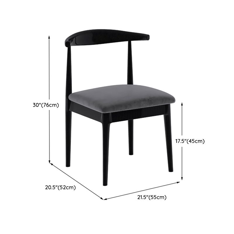 Black Pine Wood Modern Dining Table Set 1/5/7 Pcs Dinette Set for Home Clearhalo 'Dining Room Sets' 'Dining Tables & Seating' 'dining_room_set' 'furn' 'furn_dining_room_set' 'Furniture' 'Kitchen & Dining Furniture' 1200x1200_abd0cafd-c40a-41f8-91c1-627487e5ce6d