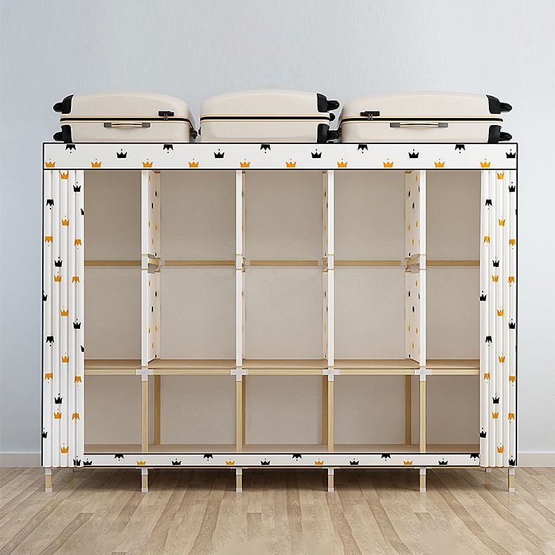 Armoire de garde-robe en bois de noyer armoire armoire de garde-robe de style contemporain pour chambre à coucher