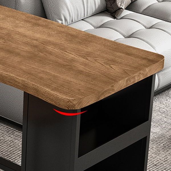 Juego de mesa de pub rectangular industrial, mesa de mostrador de madera de 1/3 piezas con taburetes sin respaldo