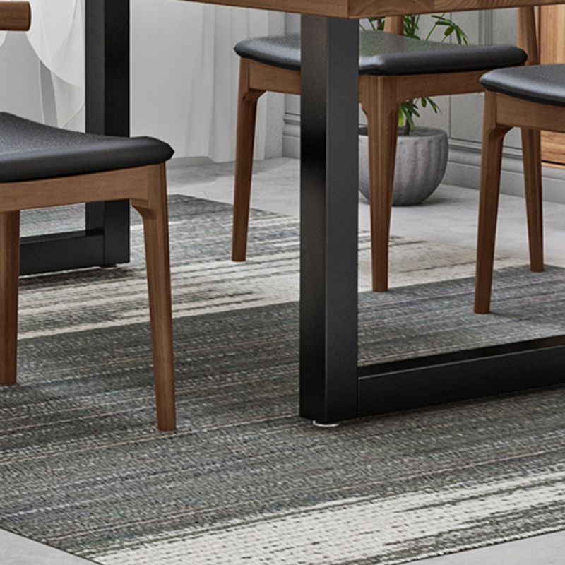 Modern 1/4/5/7 Pieces Dining Set Pine Wood Rectangle Dining Table for Kitchen Clearhalo 'Dining Room Sets' 'Dining Tables & Seating' 'dining_room_set' 'furn' 'furn_dining_room_set' 'Furniture' 'Kitchen & Dining Furniture' 1200x1200_abd7f264-24b5-4893-983e-ee3bcffd3b9a